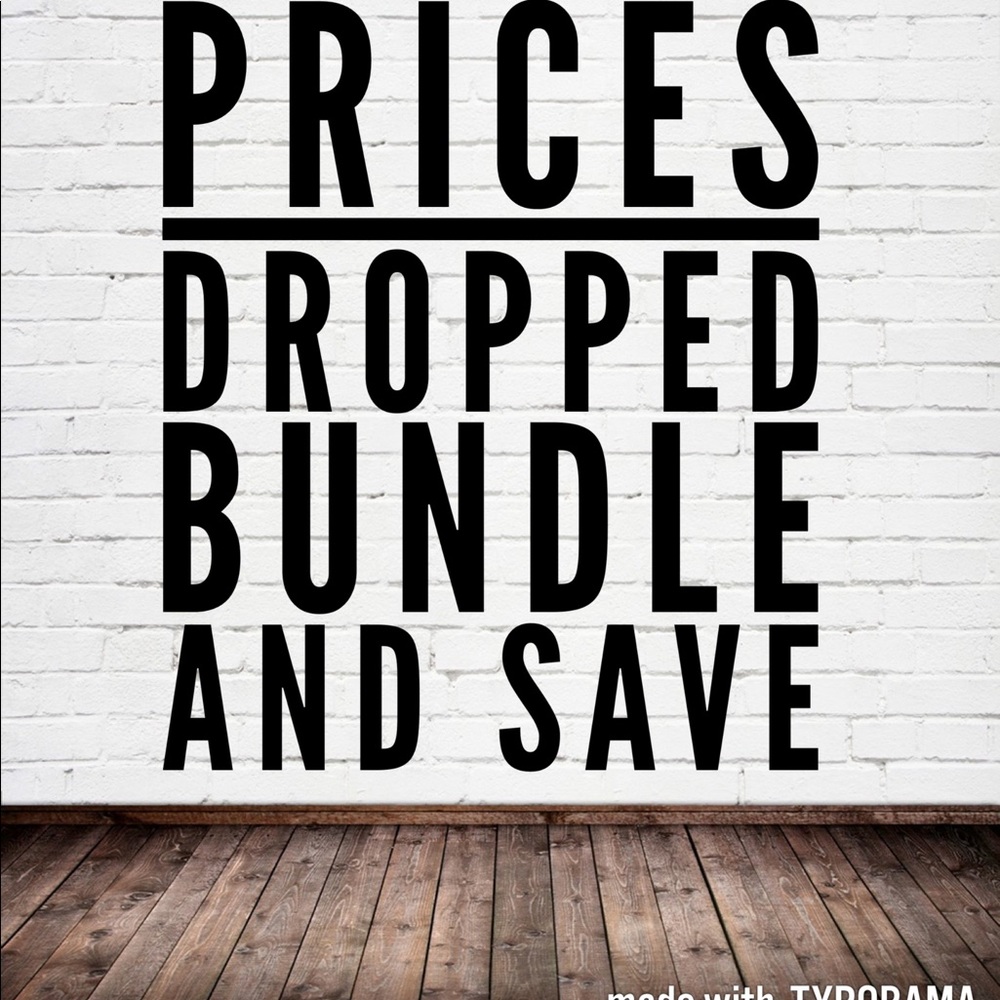 ❗️Bundle and Save❗️